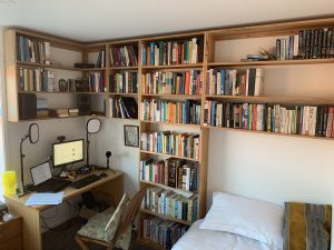 gareths built in bookcase