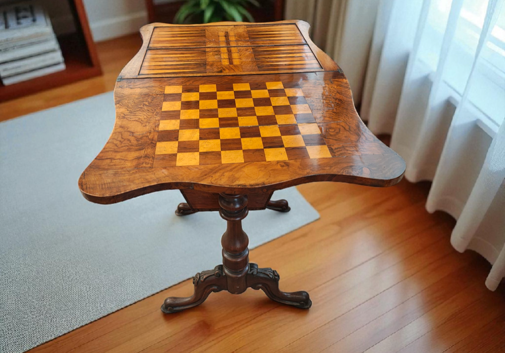 Victorian Parlour Games Table