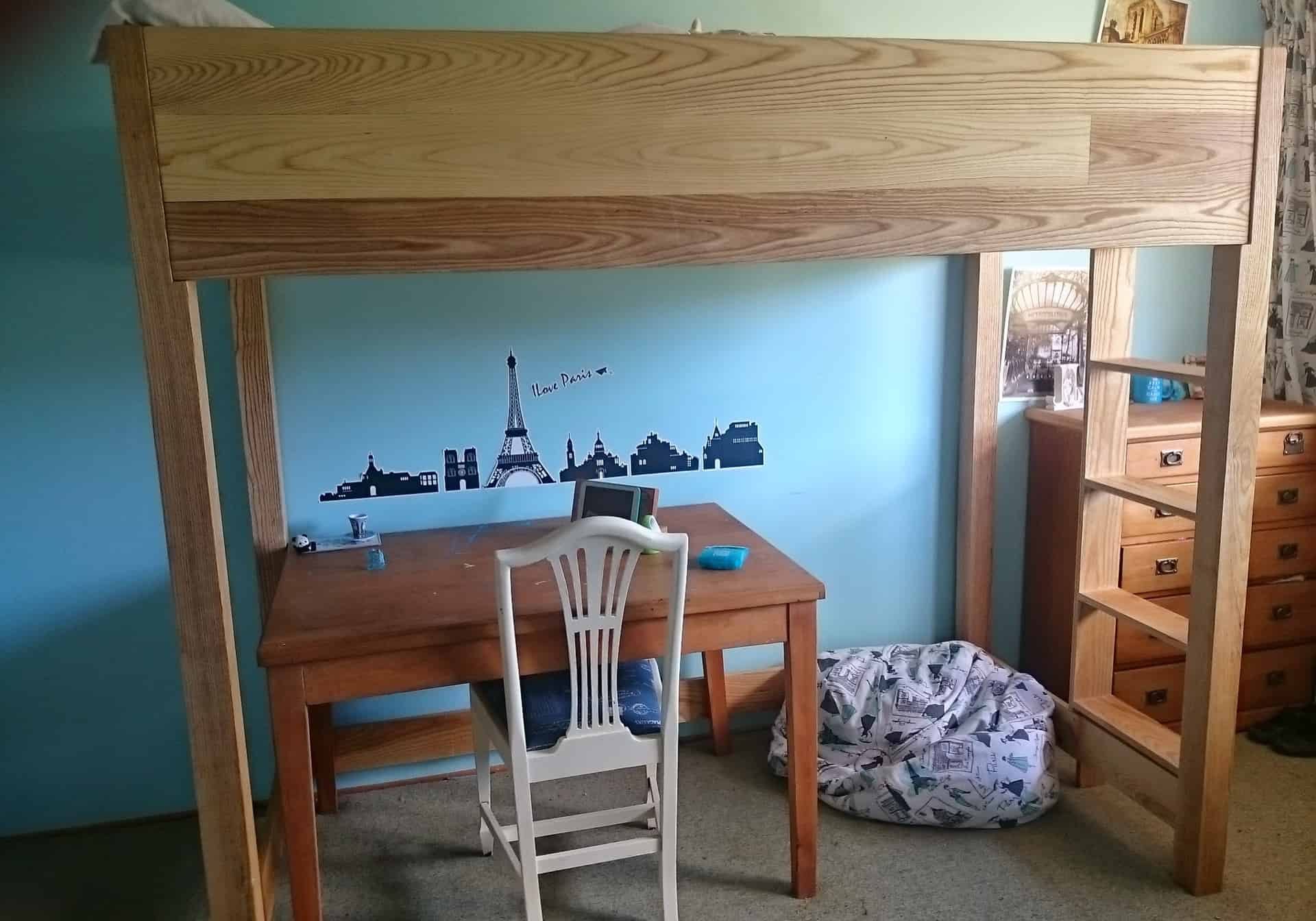 American White Ash Bunk Beds CUSTOM ORDER