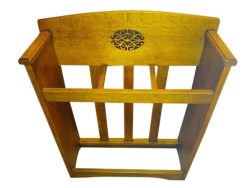 Arts and Crafts-style umbrella stand