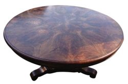 Victorian-style pedestal table