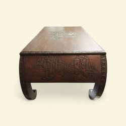 Chinese-style carved coffee table