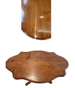Pedestal table — tabletop repair